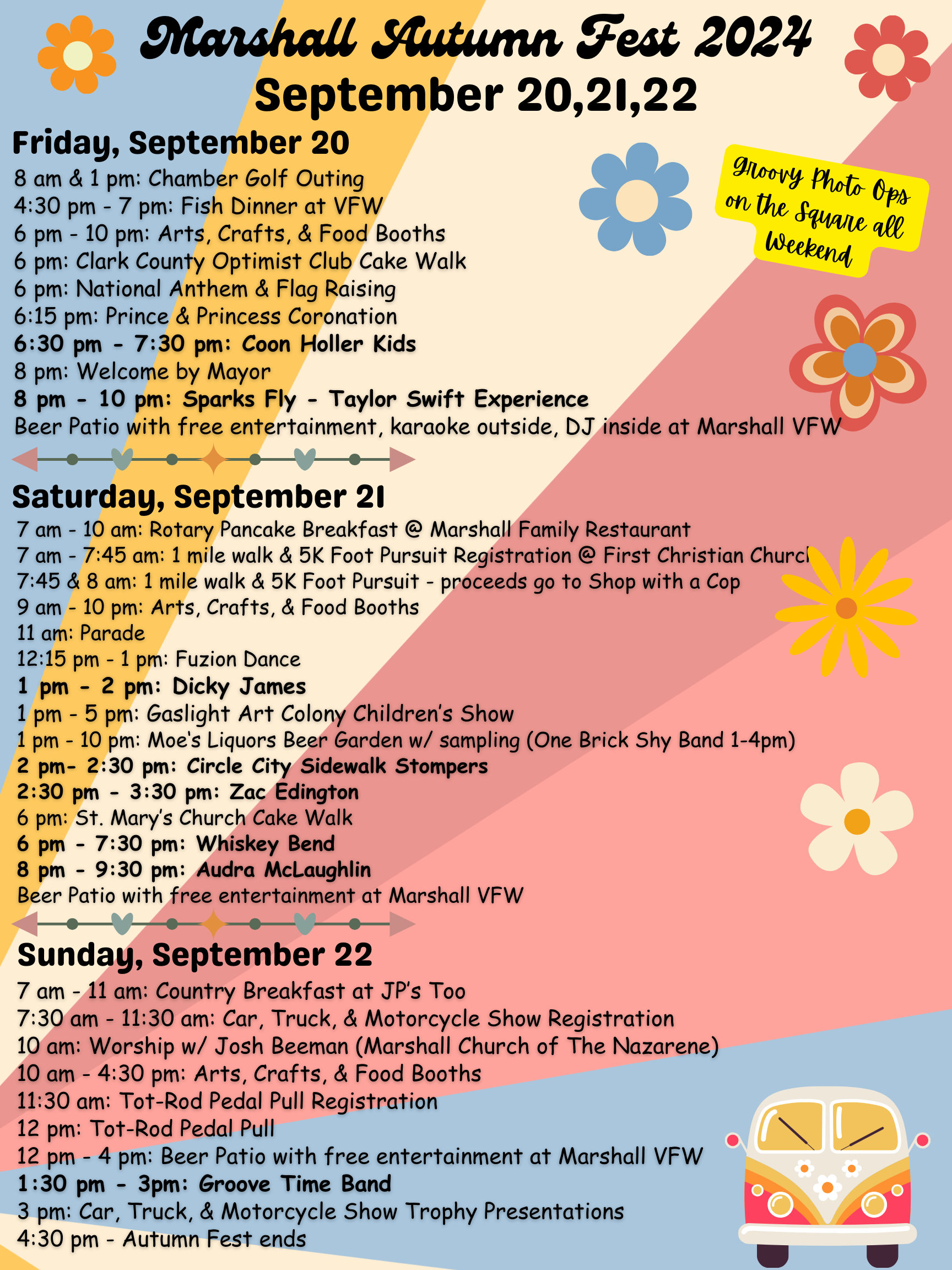 2024 Autumn Fest Schedule Marshall Autumn Fest